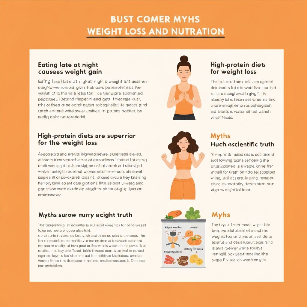 Gyakori tévhitek a fogyásról és a táplálkozásról